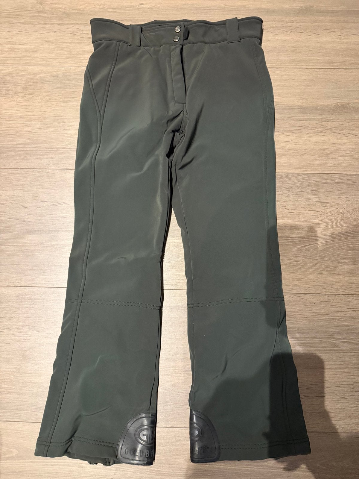 Goldbergh skibroek dames maat 44 groen pipa, Ophalen of Verzenden, Gedragen, Maat 42/44 (L), Broek