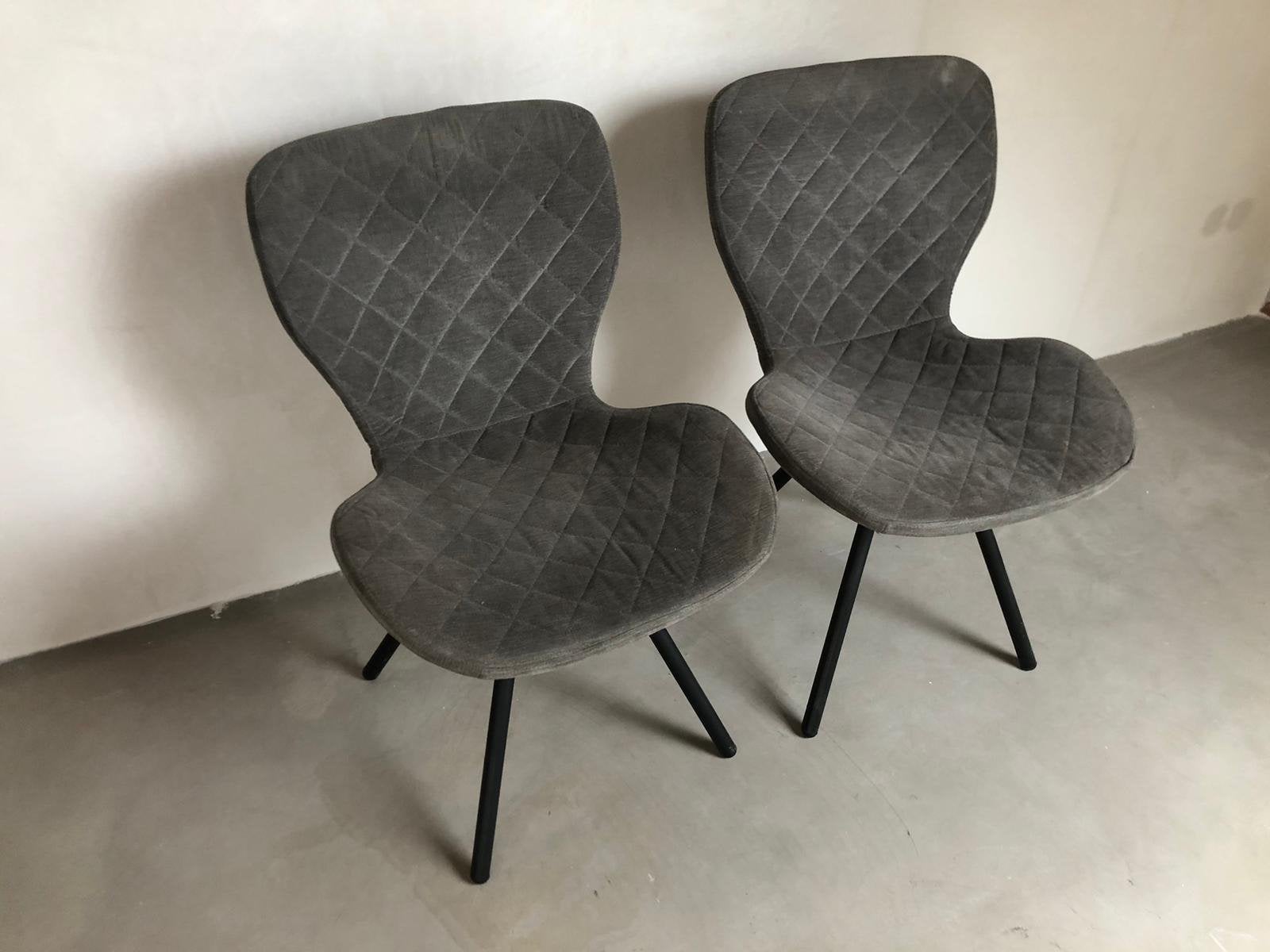 Eetkamerstoel Kwantum, Ophalen, Gebruikt, Vier, Stof