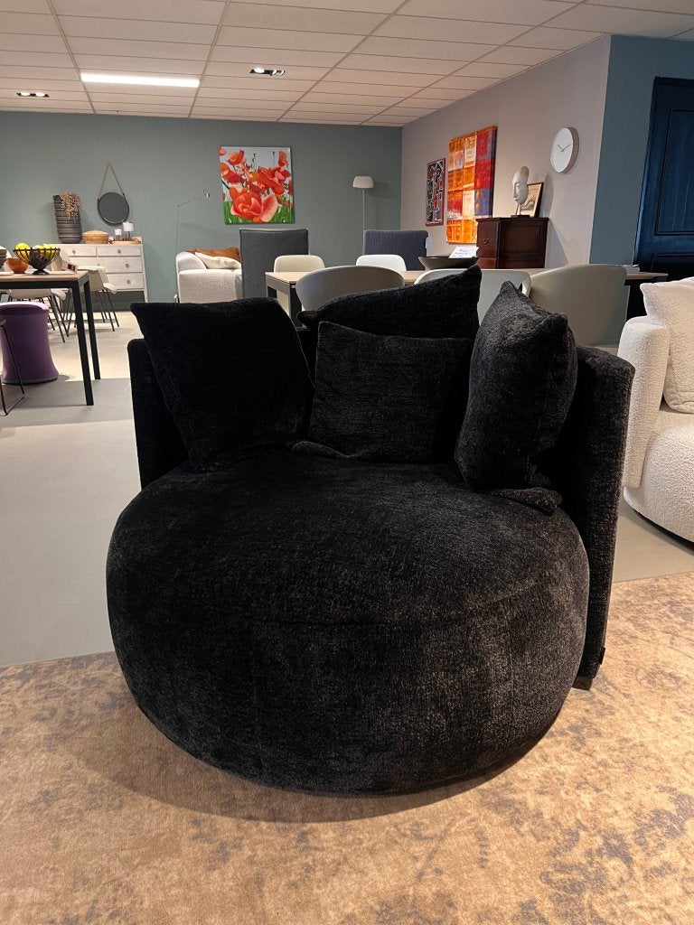Passe Partout fauteuil Pastille antraciet draaistoel