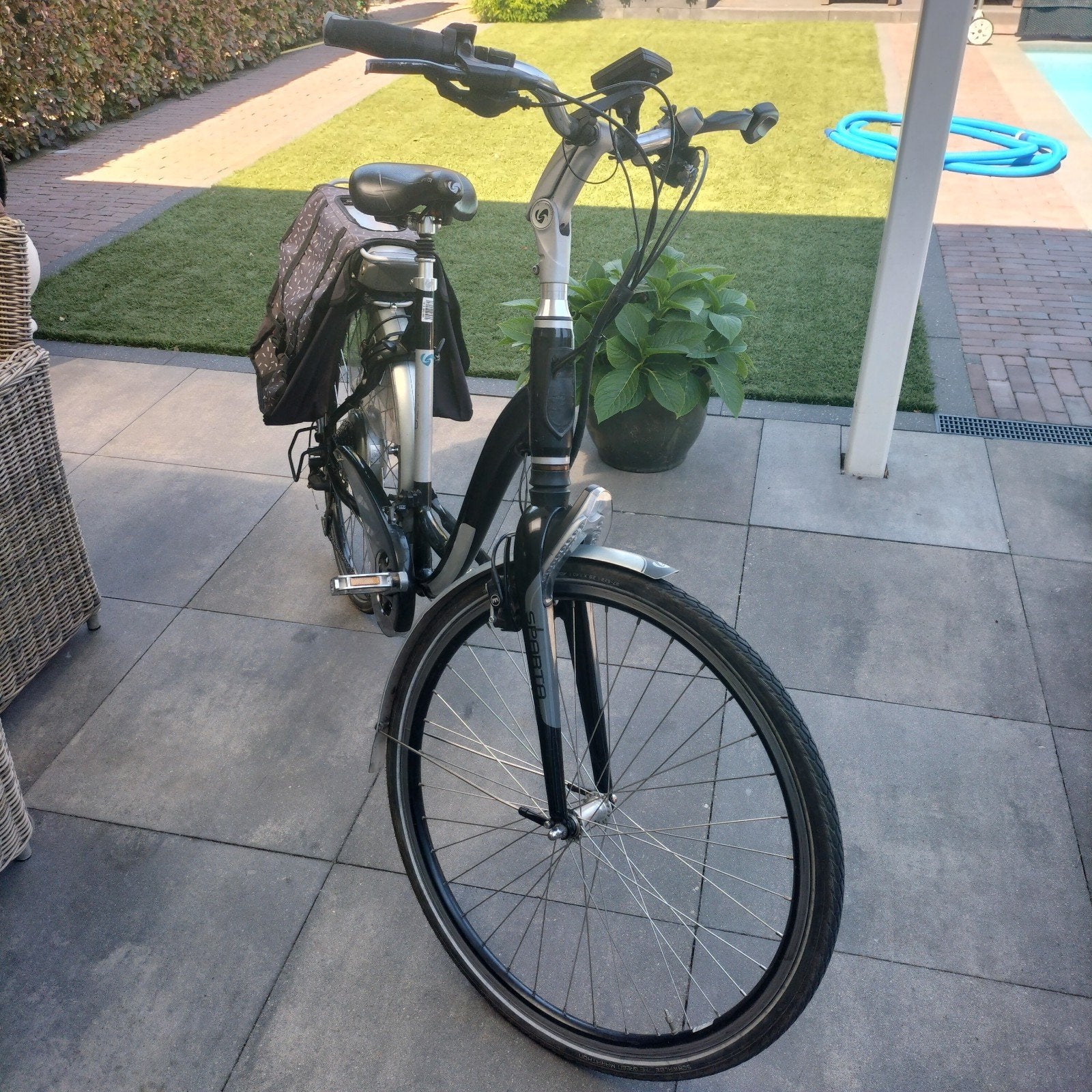 Sparta Tour RX elektrische fiets met fietstassen, Fietsen en Brommers, Elektrische fietsen, Ophalen, Sparta, Gebruikt, 51 tot 55 cm