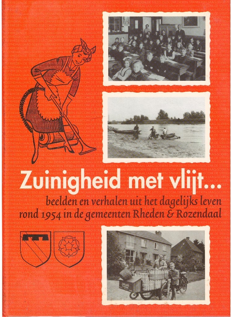 Rheden, Zuinigheid met vlijt...., Ophalen of Verzenden, 20e eeuw of later, Gelezen, Kring Rheden