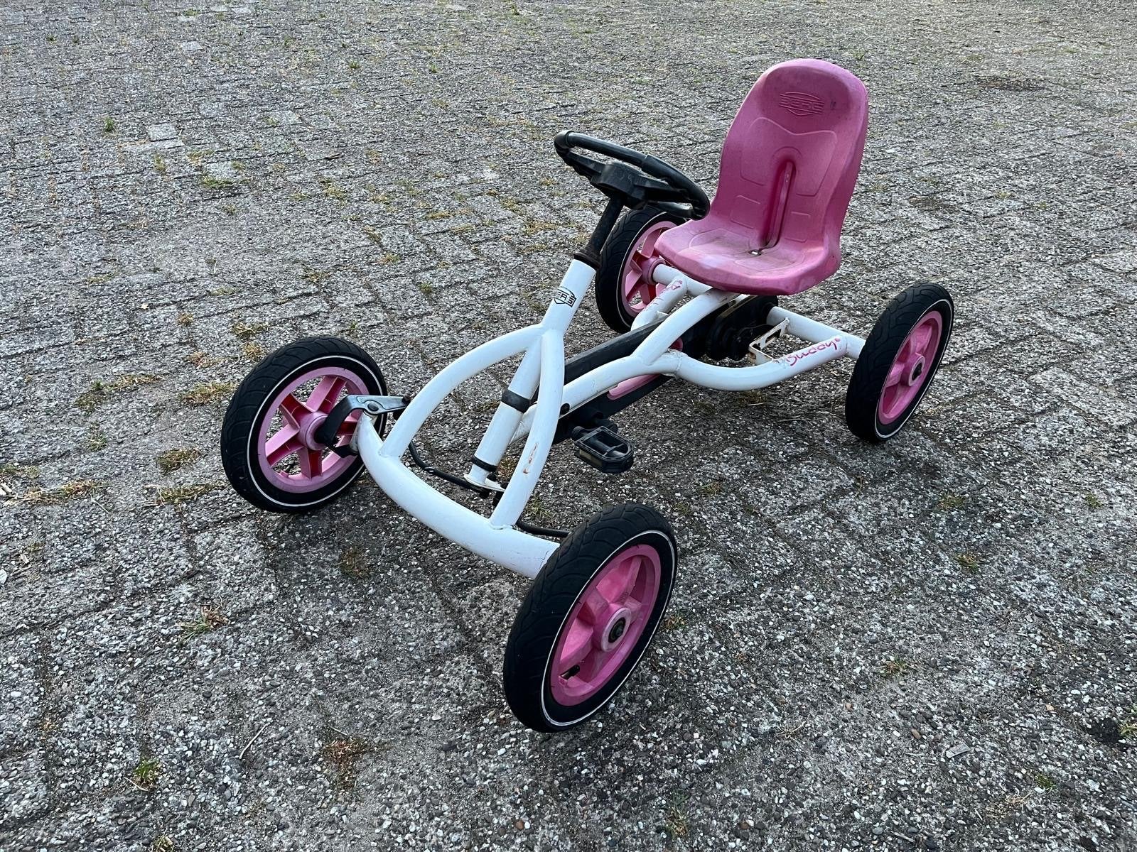 Roze BERG Buddy skelter, Ophalen, Gebruikt, Trapvoertuig