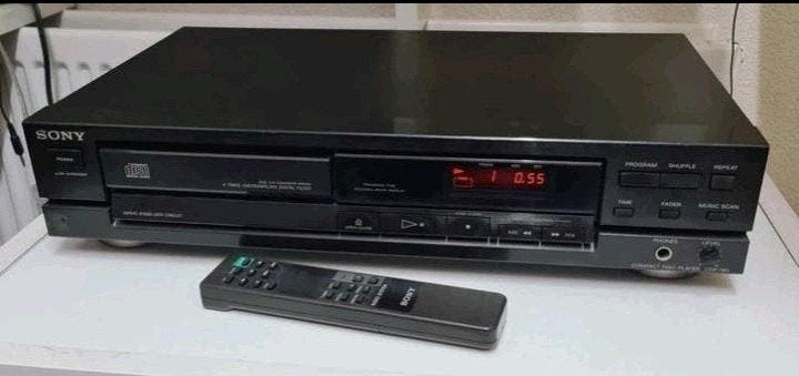 sony cdp-190 cd speler + afstandsbediening, Ophalen of Verzenden, Gebruikt, Sony