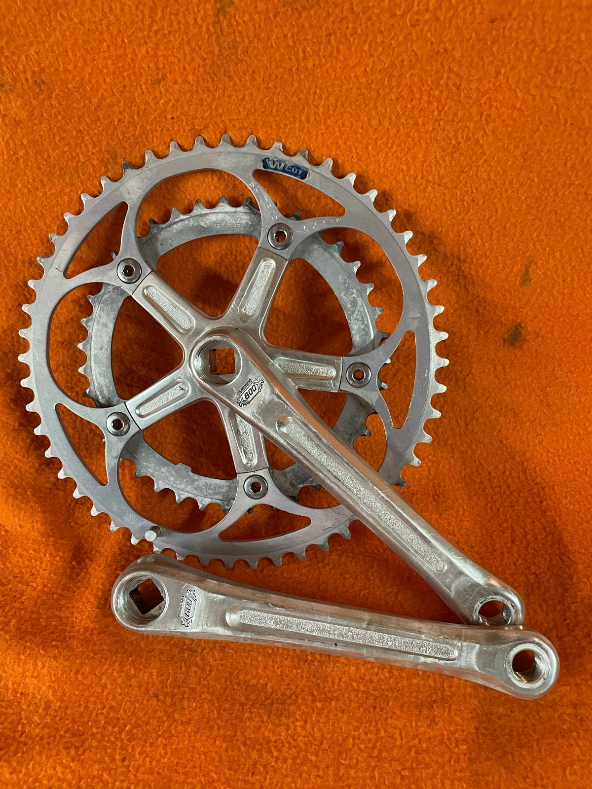 Shimano 600 arabesque 170 Cranckstel racefiets, Verzenden, Gebruikt