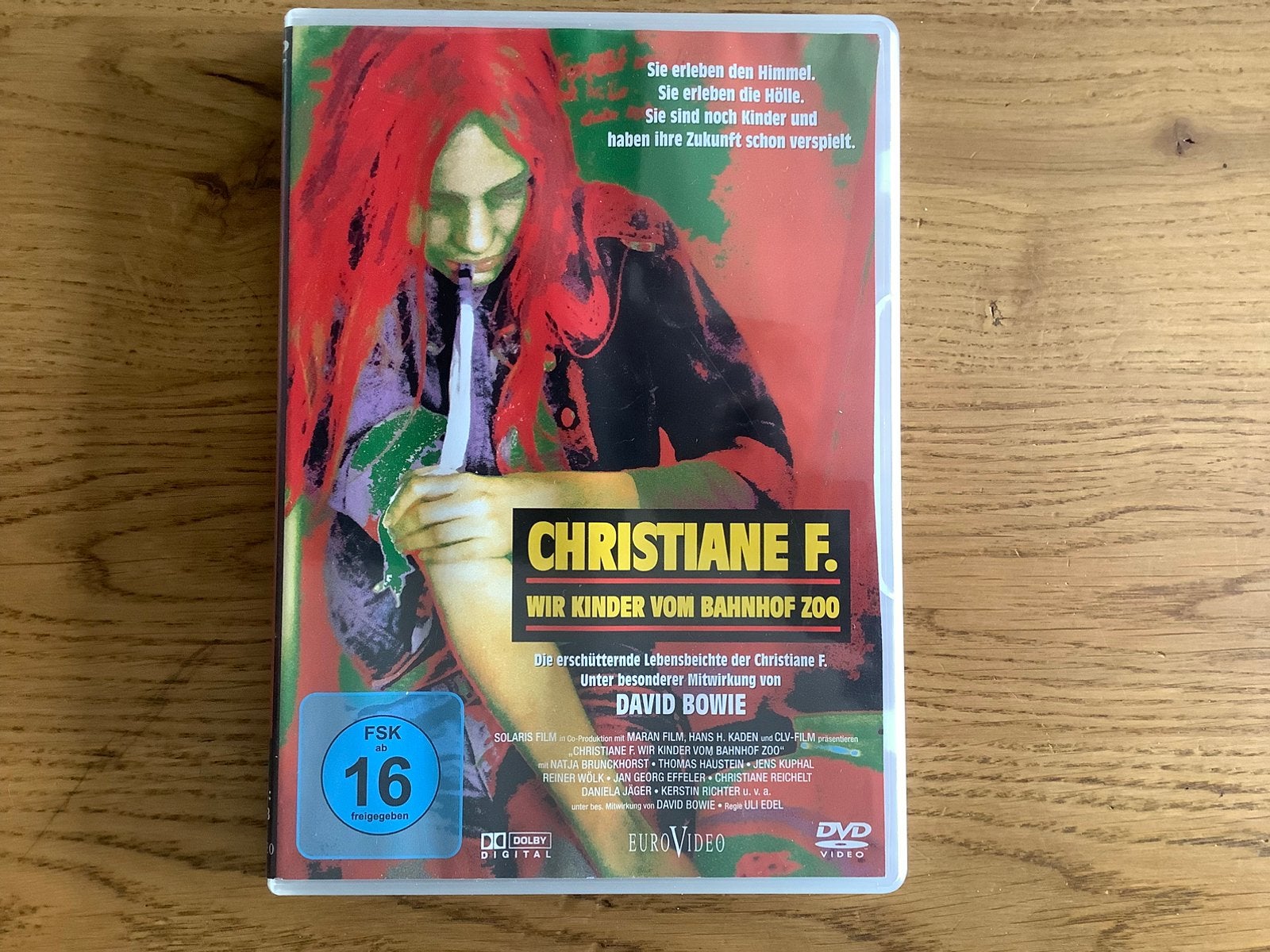 7). CHRISTIANE F, WIR KINDER VOM BAHNHOF ZOO, Uli Edel., Alle leeftijden, Ophalen of Verzenden, Zo goed als nieuw