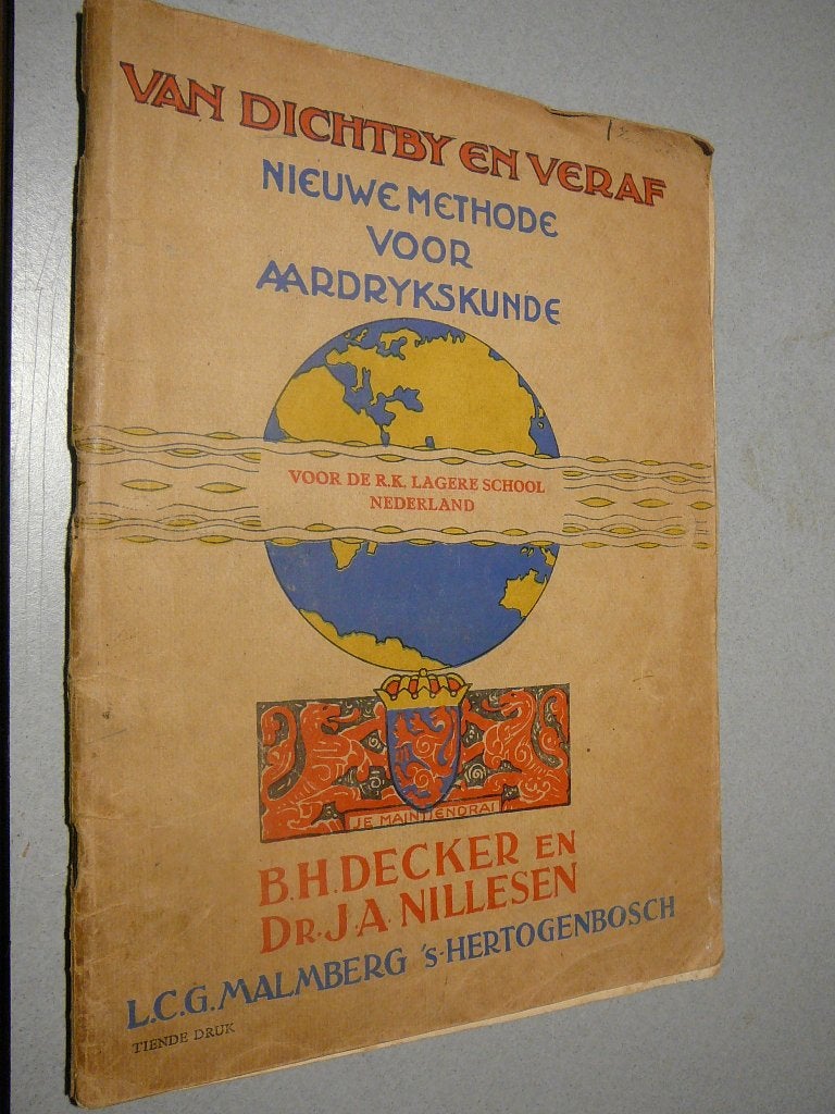 van dichtbij en veraf, B.H.Decker en Dr.J.A.Nillesen(aardrk), Antiek en Kunst, Antiek | Boeken en Bijbels, Ophalen of Verzenden
