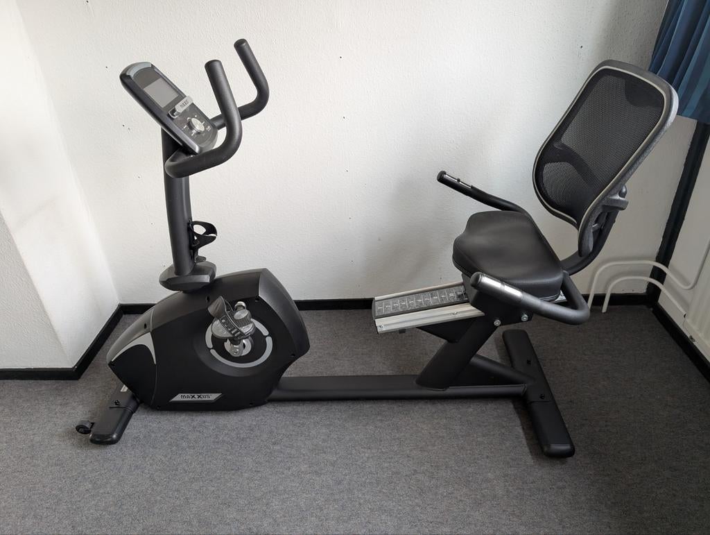 MOET WEG: MAXXUS 4.2R Ligfiets Ergometer, Ophalen, Ligfiets, Gebruikt, Rug