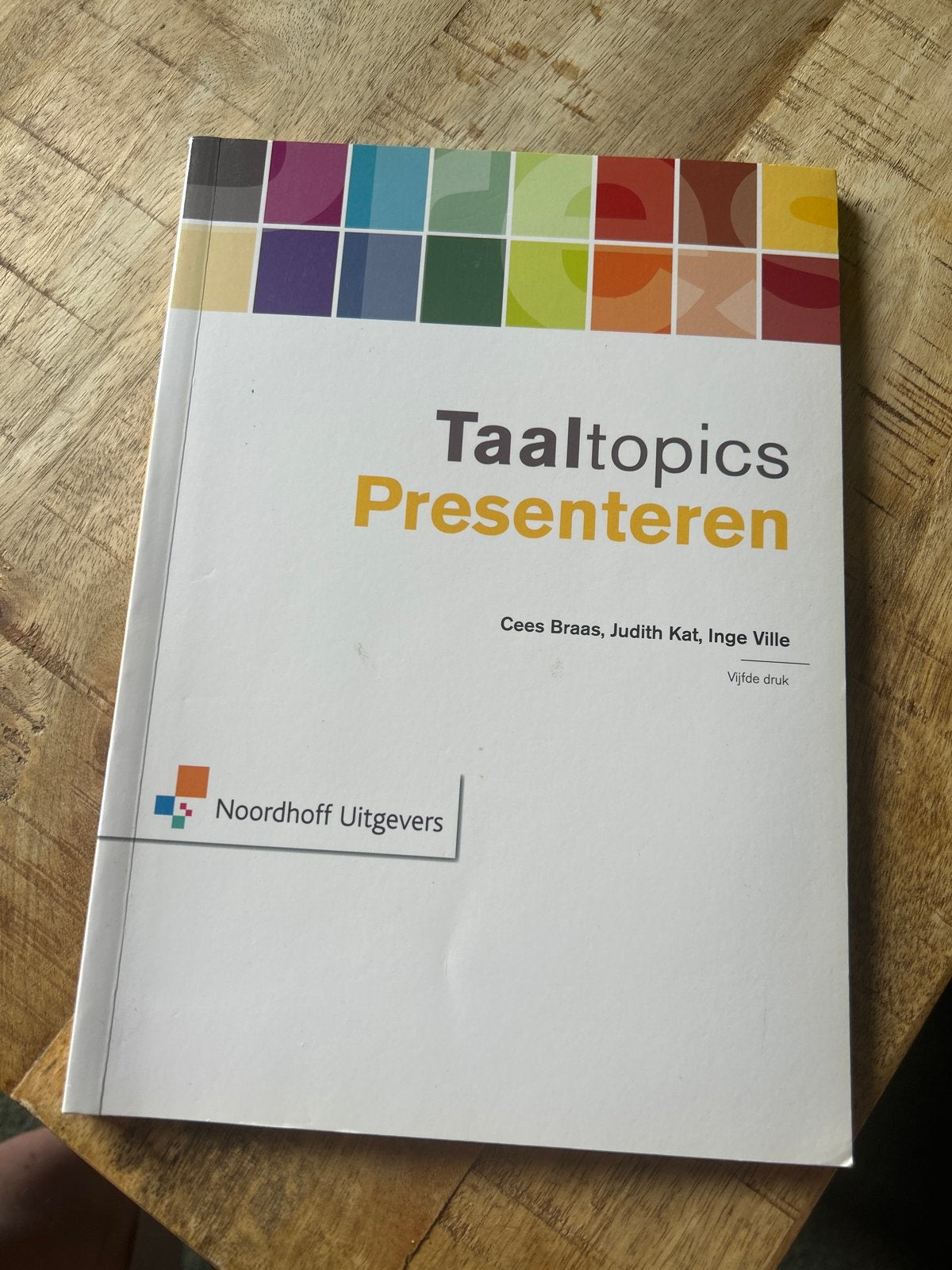 Taaltopics Presenteren - Cees Braas, Judith Kat, Inge Ville, Boeken, Ophalen of Verzenden, Alpha, Zo goed als nieuw, HBO