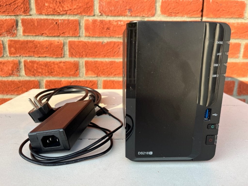 Synology DS218+, Ophalen, Zo goed als nieuw