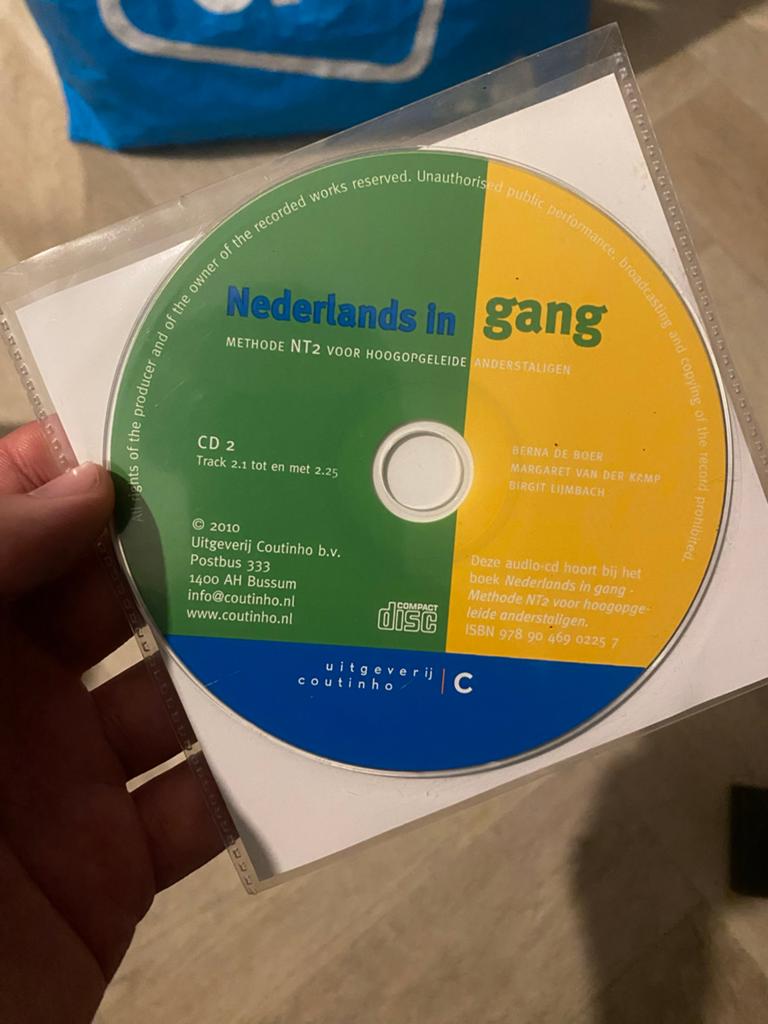 Nederlands In Gang Audio CD's - NT2 Methode, Ophalen of Verzenden, Zo goed als nieuw