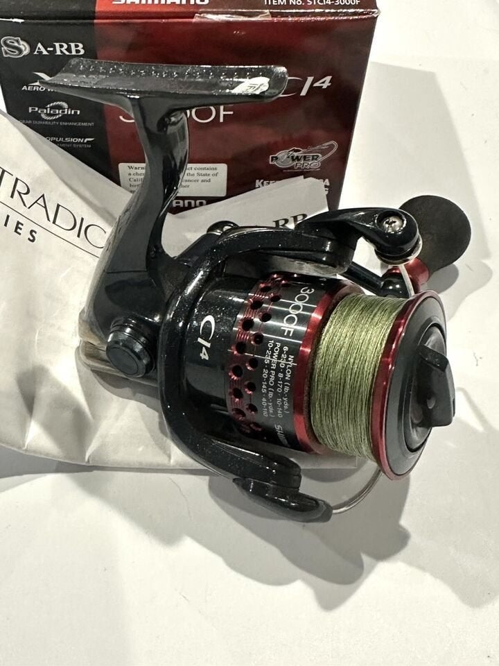 Shimano Stradic CI4+ 3000F, Watersport en Boten, Ophalen of Verzenden, Zo goed als nieuw, Molen