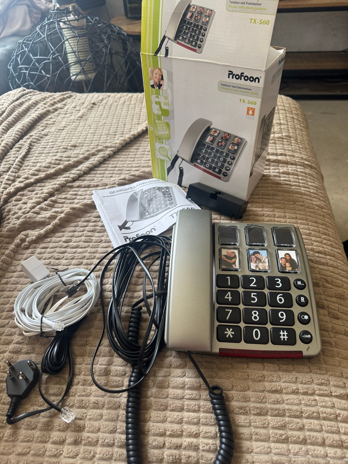 Profoon TX-560 Telefoon met fototoetsen - Nieuw in doos, Ophalen of Verzenden, Gebruikt