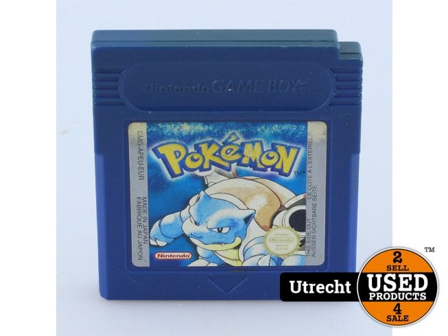 Nintendo Gameboy Pokemon Blue DMG APEU EUR, Nintendo, Zo goed als nieuw, Support@nintendo.com, 11-1 Hokotate-cho, Kamitoba, Minami-ku
Kyoto 601-8501
Japan