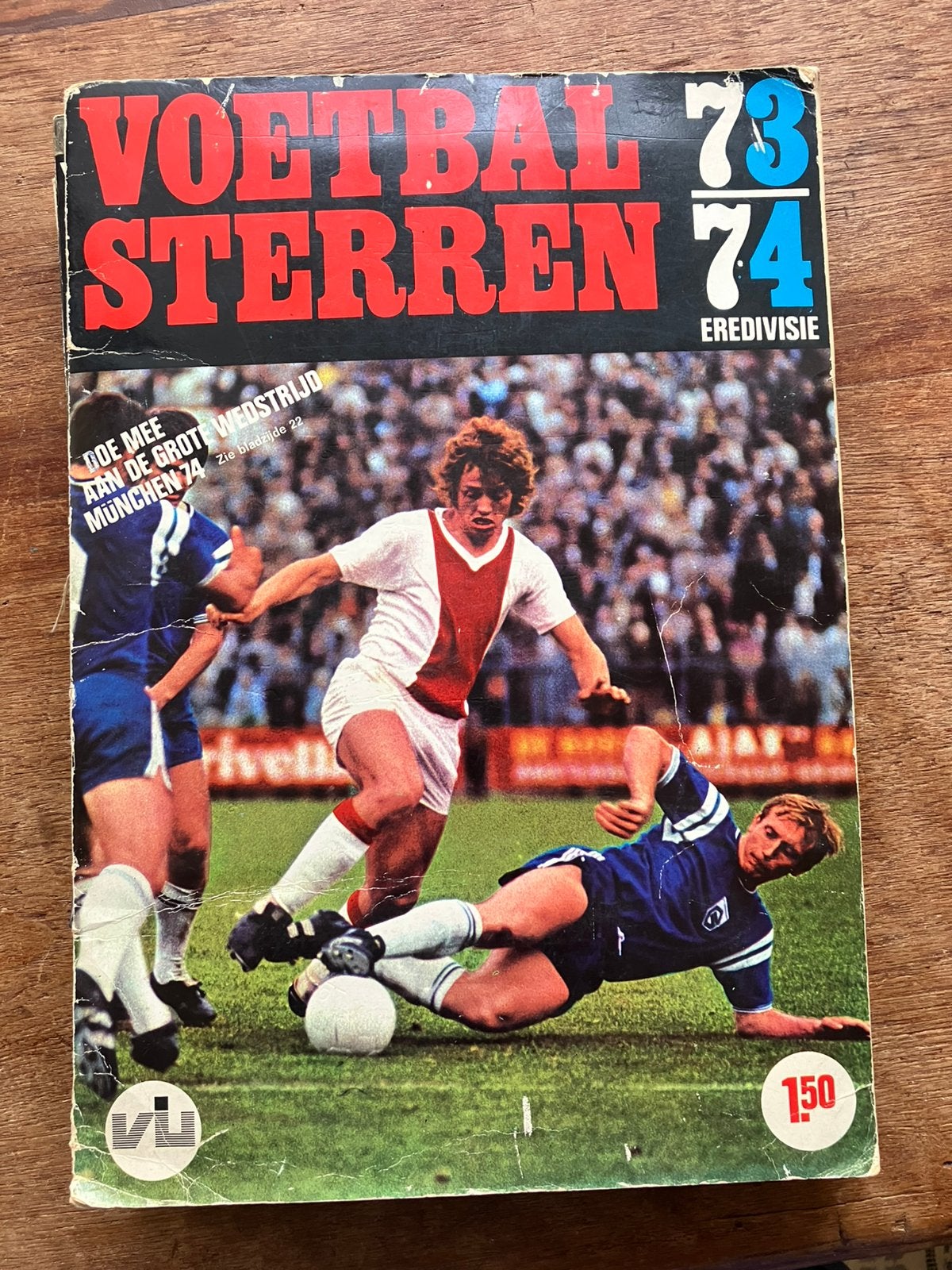 Panini vanderhout 1973-1974, Verzamelen, Ophalen of Verzenden, Gebruikt, Buitenlandse clubs, Poster, Plaatje of Sticker