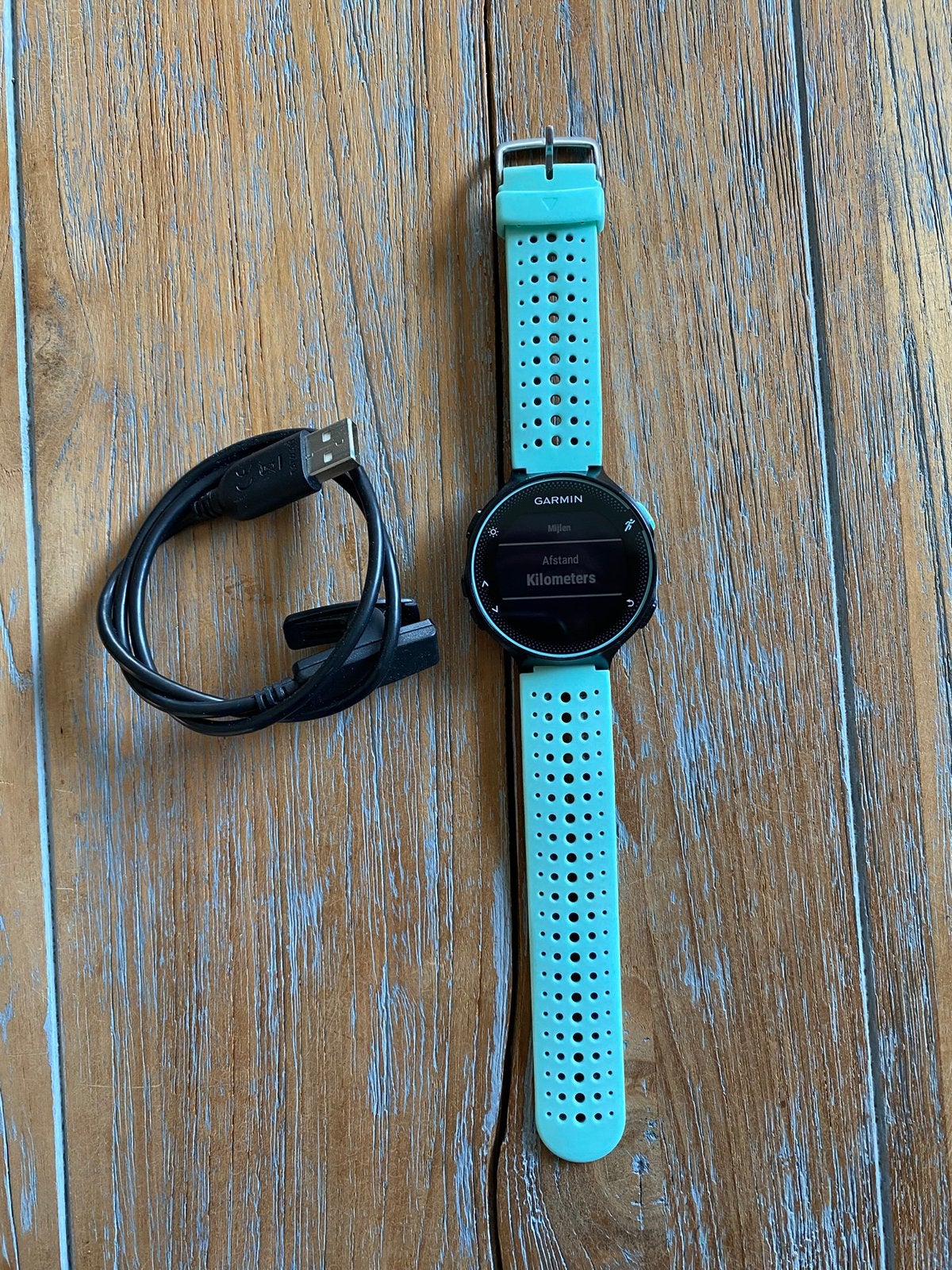 Garmin forerunner 235 in nette staat GPS sporthorloge, Zwart, Ophalen of Verzenden, Zo goed als nieuw, Stappen