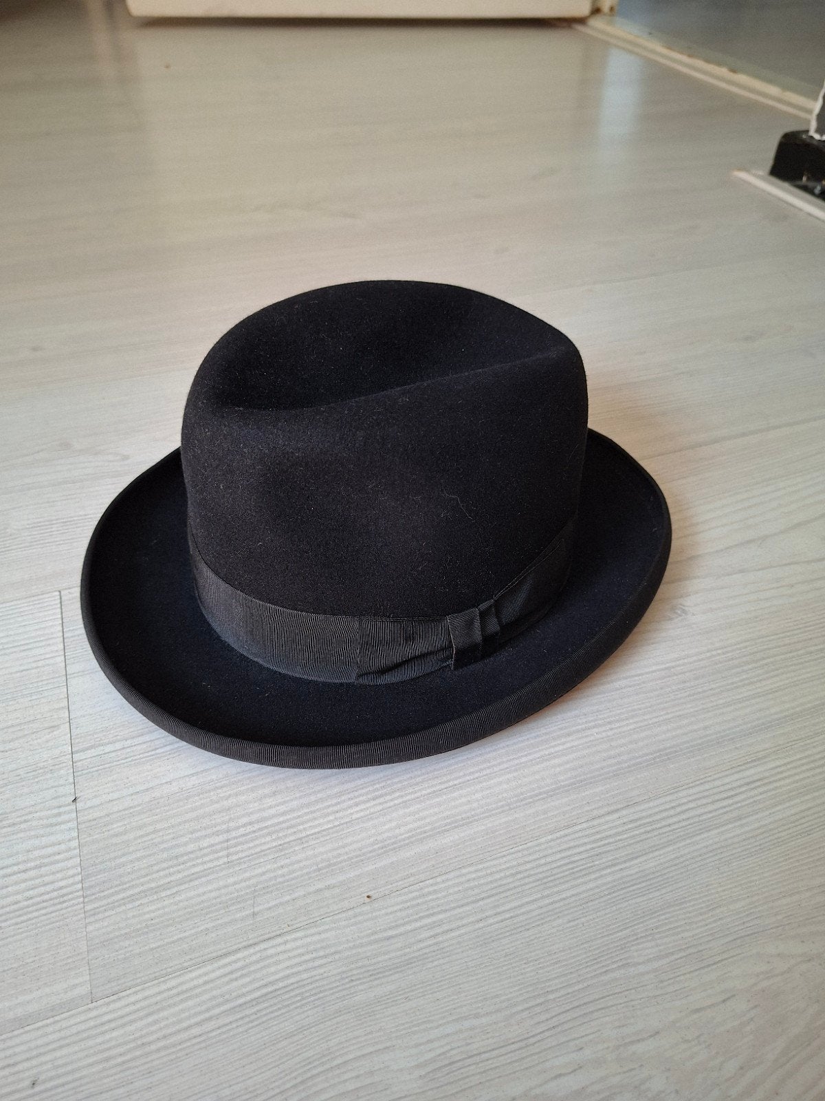Vintage Staalmeester hoed maat 56, Hoed, Staalmeester, Ophalen of Verzenden, 57 cm (M, 7⅛ inch) of minder