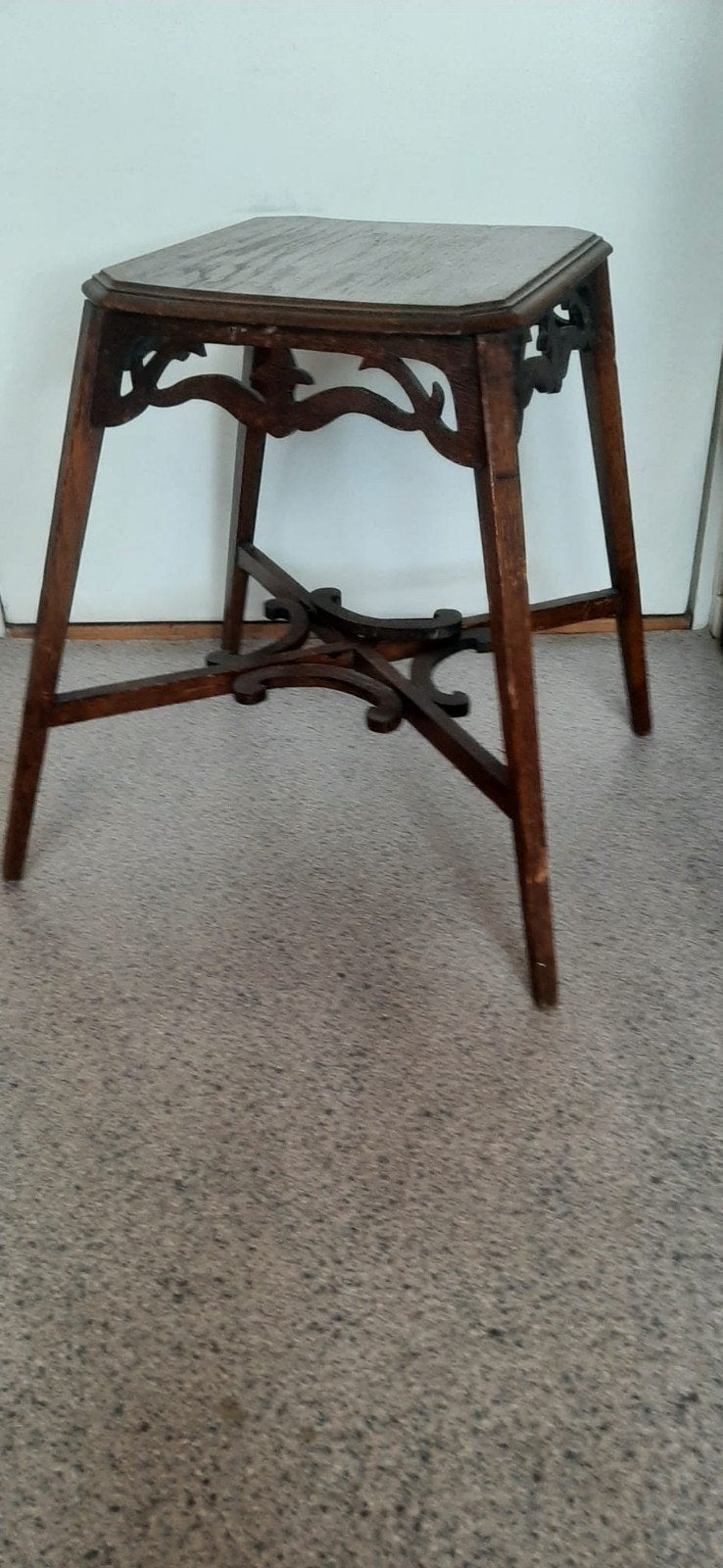 Antieke bijzettafel - 50 cm hoog, Ophalen