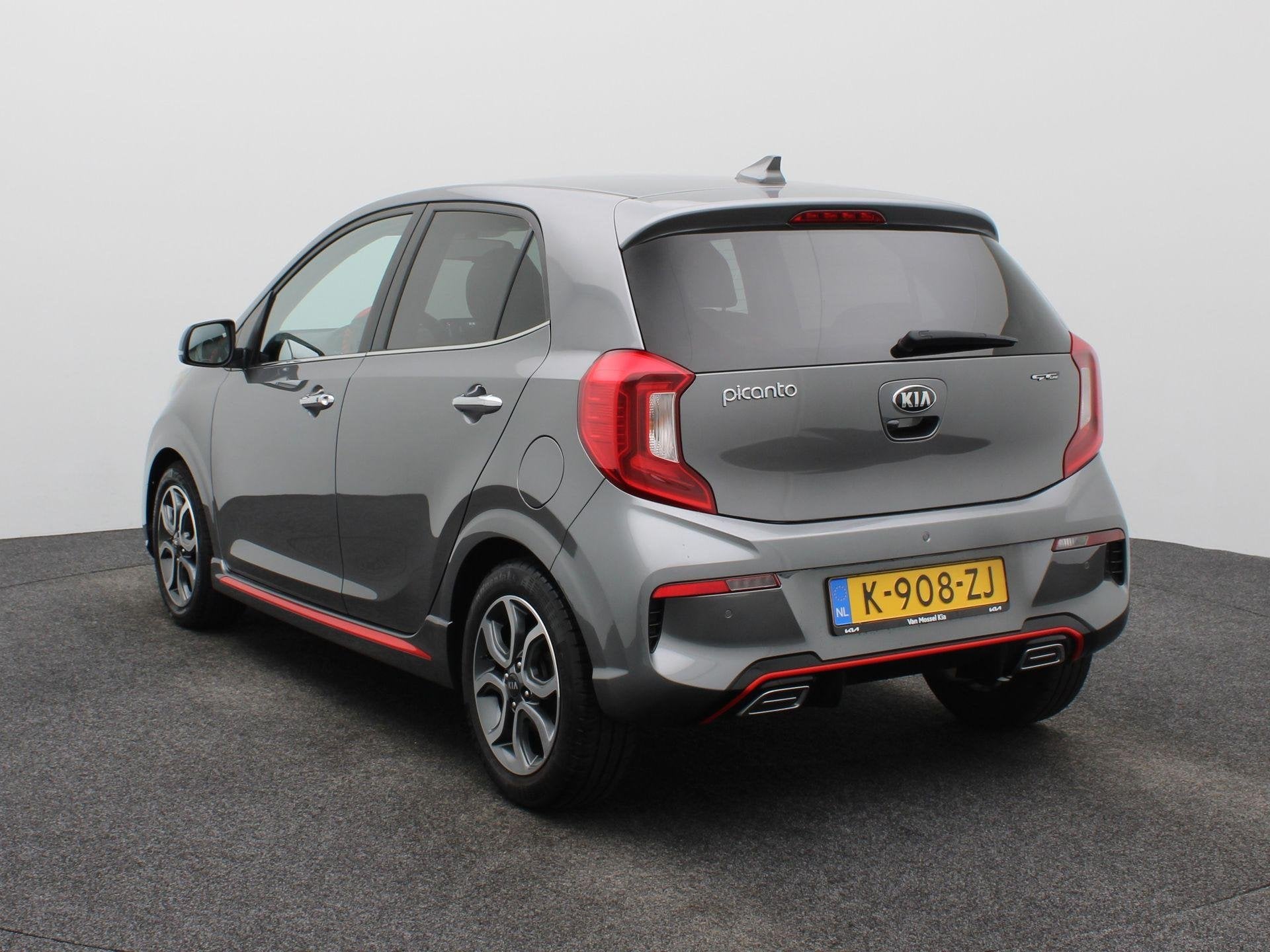 Kia Picanto 1.0 DPi GT-Line AUTOMAAT | GT LINE | NAVIGATIE |, Auto's, Kia, Gebruikt, 4 stoelen, Origineel Nederlands, 998 cc