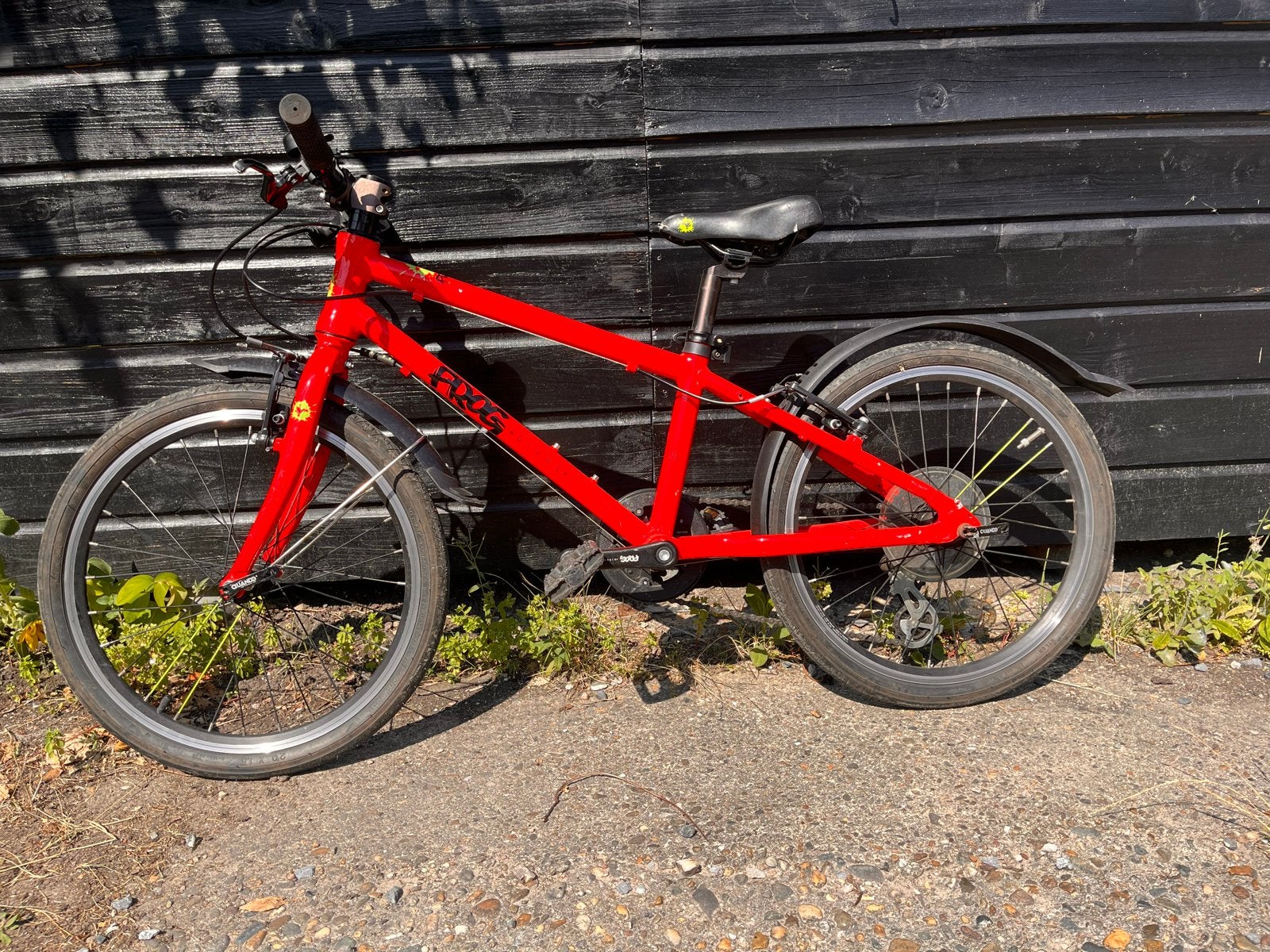 Frog 55 kinderfiets 20”, Ophalen, Zo goed als nieuw, 20 inch of meer