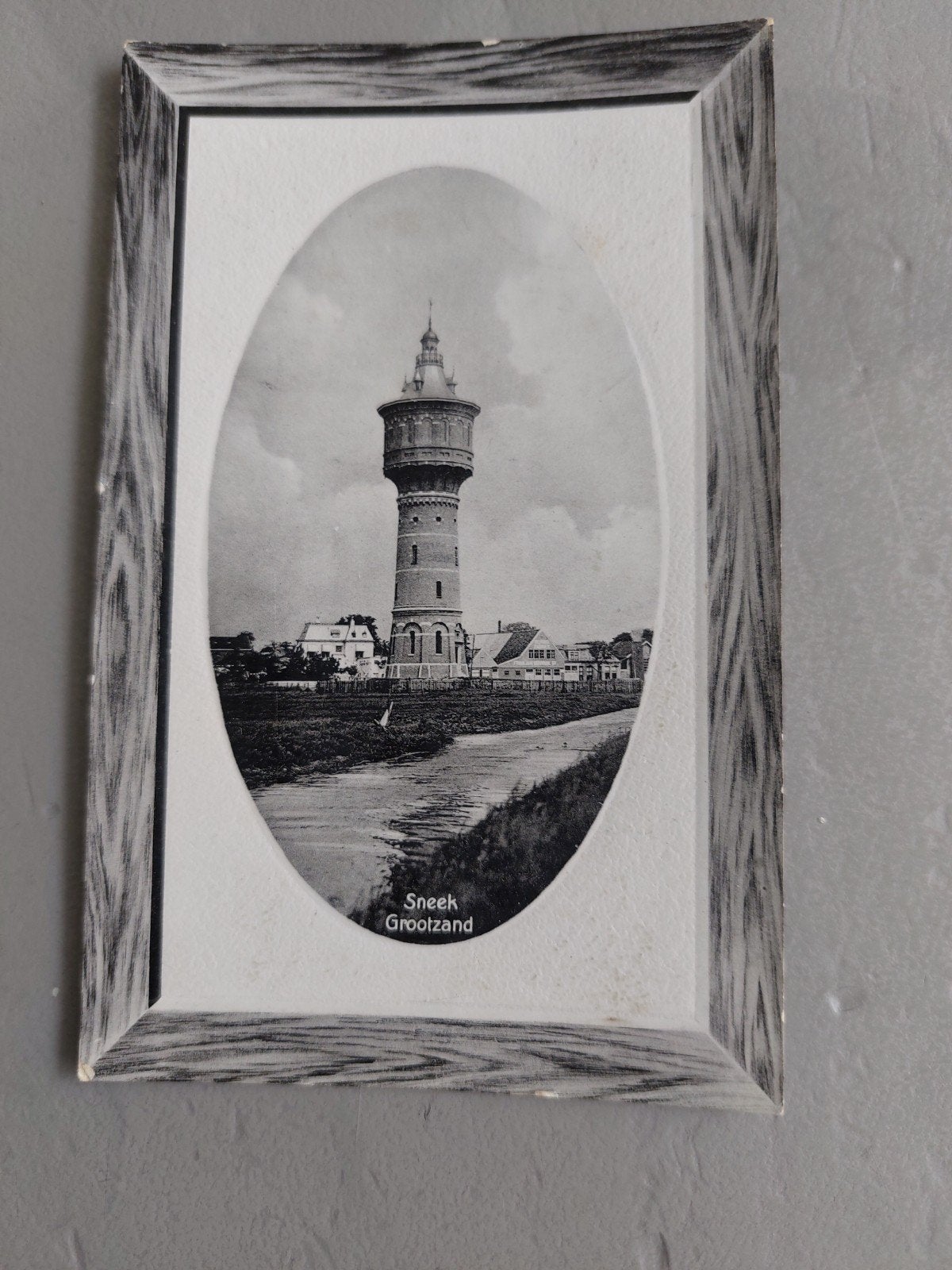 Oude kaart Sneek ., Ophalen of Verzenden, Voor 1920, Friesland