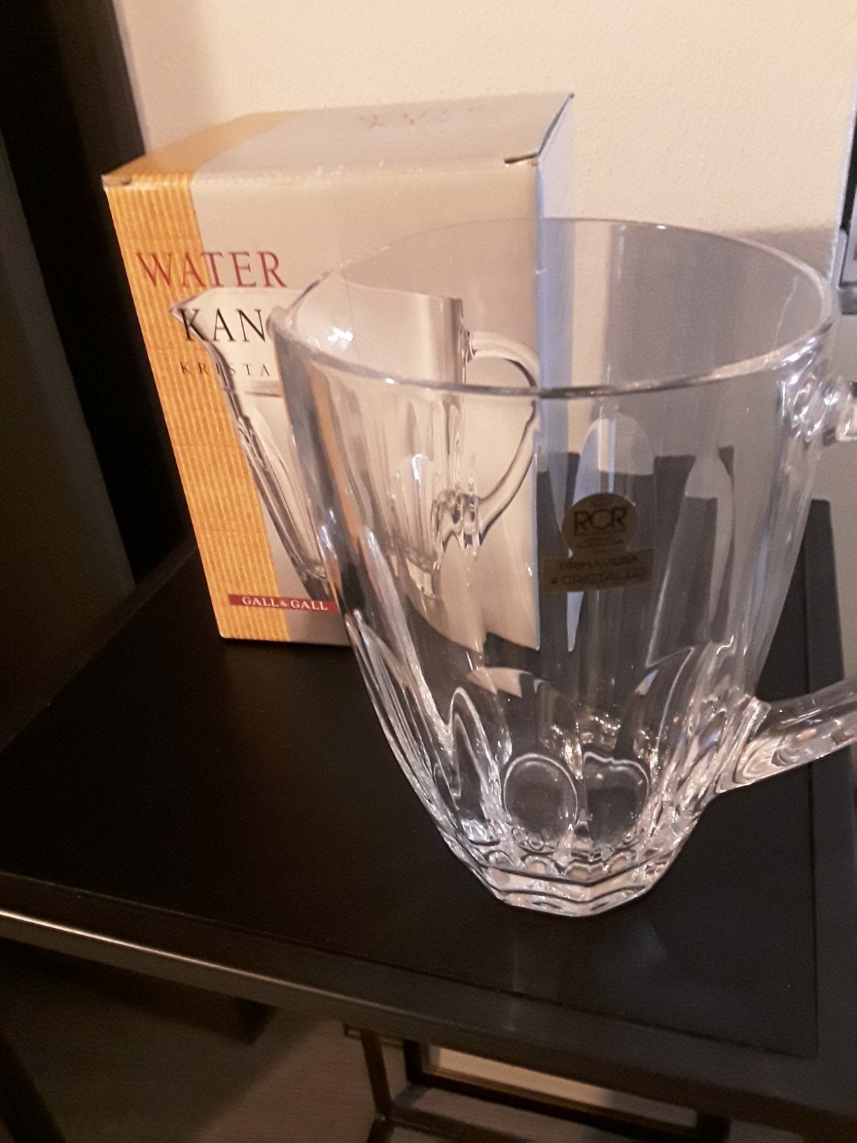 waterkan nieuw, Antiek en Kunst, Antiek | Glas en Kristal, Ophalen of Verzenden