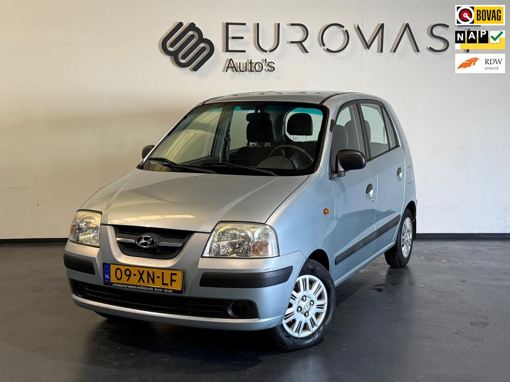 Hyundai Atos 1.1i Active Cool Airco 5d Nap Elektrische Ramen, Auto's, Hyundai, Voorwielaandrijving, Stof, 31 €/maand, 4 cilinders