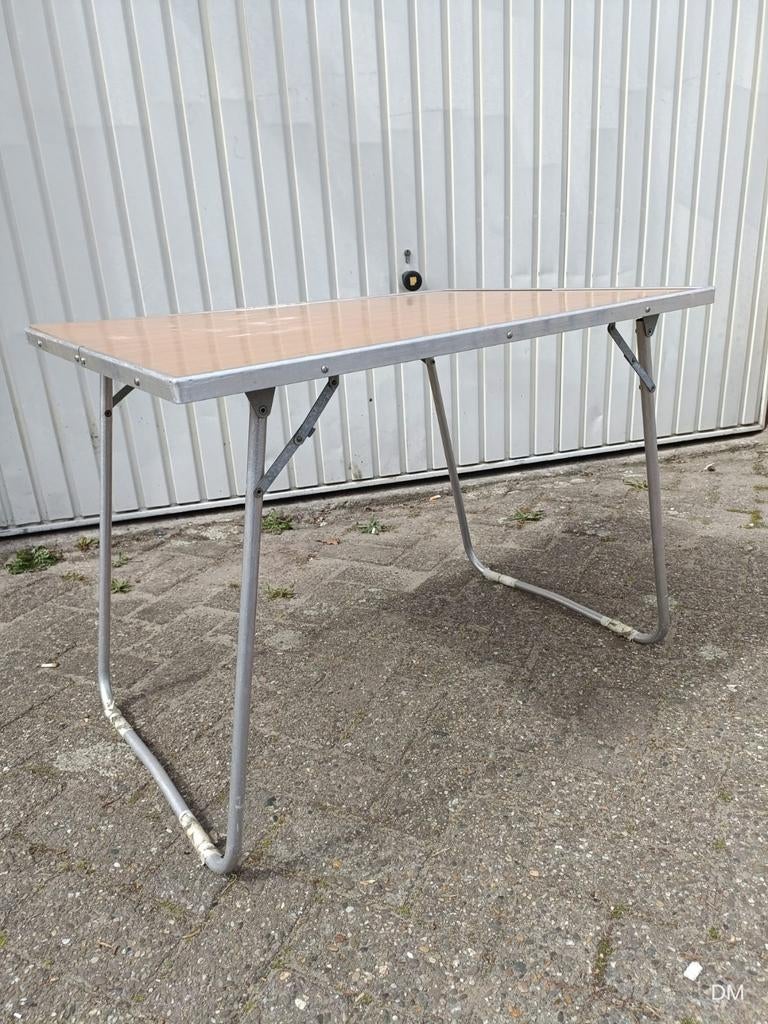 vintage retro campingtafel, Ophalen of Verzenden, Gebruikt, Campingtafel