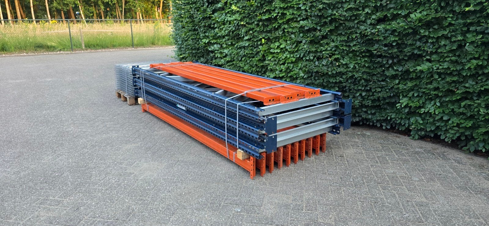 11,5 meter mecalux palletstelling , stelling, Ophalen of Verzenden