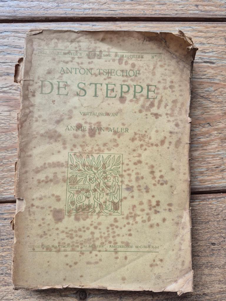 De Steppe - Anton Tsjechof (1922) - Elsevier's Bibliotheek, Boeken, Romans, Gelezen, Nederland, Verzenden