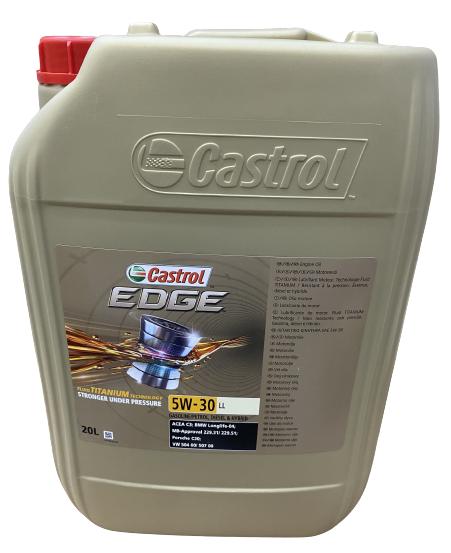Castrol Edge 5W30 LL Titanium 20L (gratis verzending)