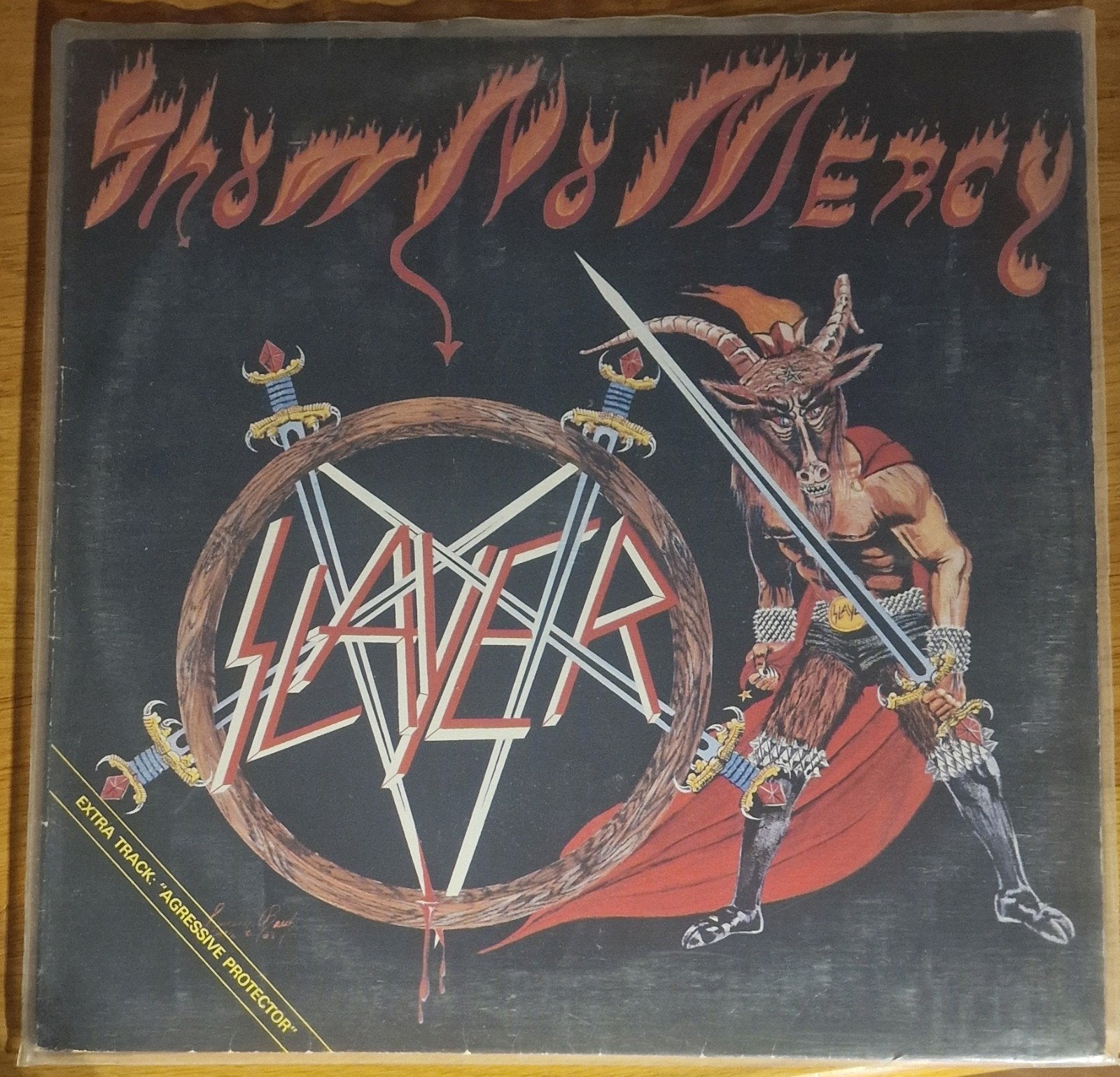 slayer - show no mercy, Cd's en Dvd's, LP, Ophalen of Verzenden, 12 inch, Gebruikt