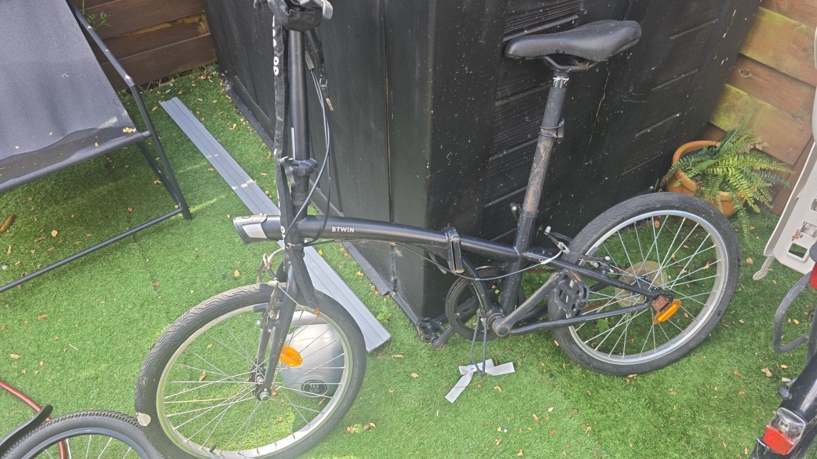 Vouwfiets voor de handige persoon - ketting verroest, 20 inch of meer, Gebruikt, Totaal opvouwbaar, Ophalen