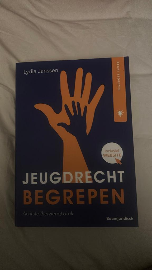Jeugdrecht begrepen, Boeken, Studieboeken en Cursussen, Nieuw, Boomjuridisch, Beta, HBO