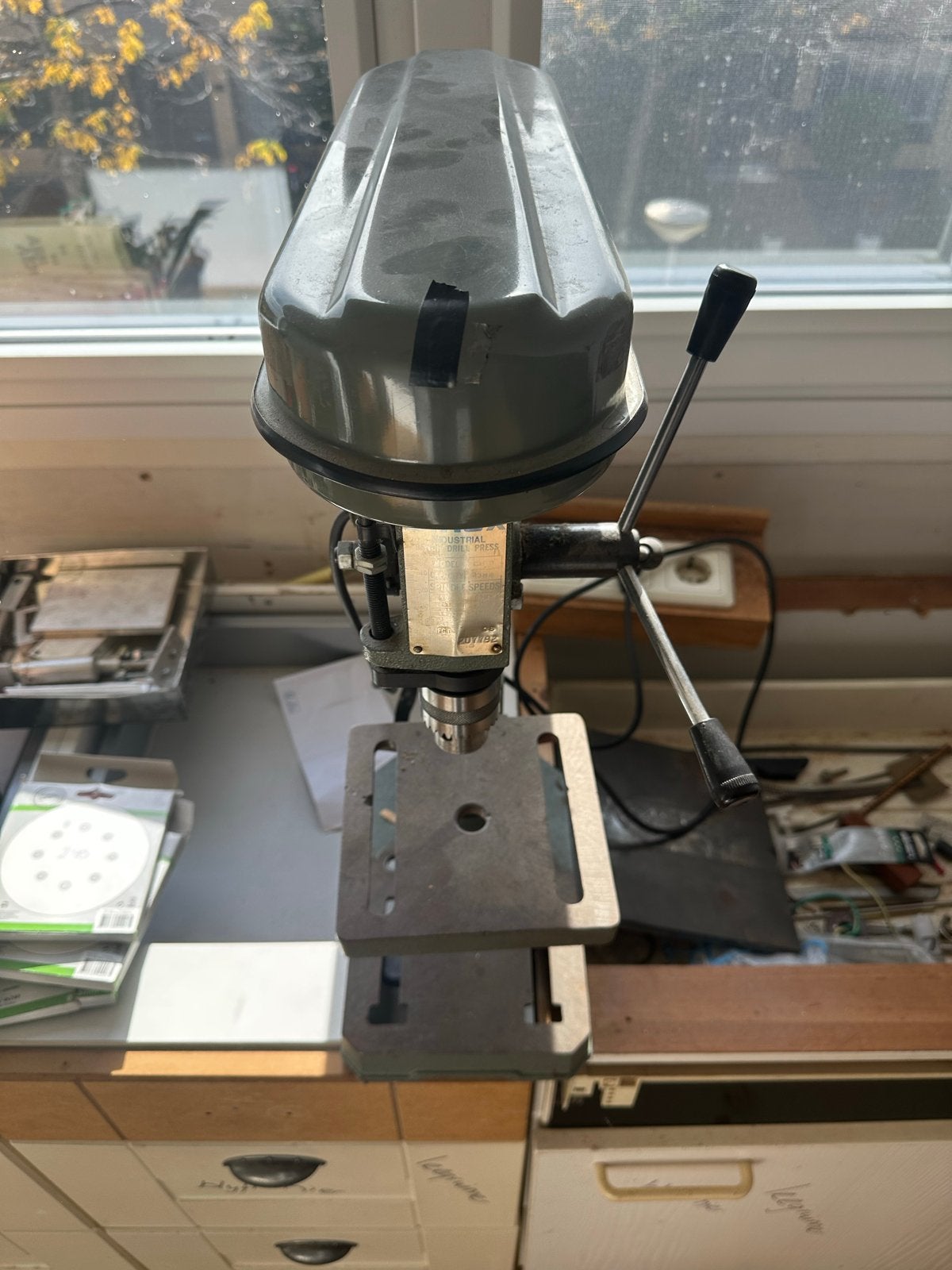 Sirox Industriële Kolomboormachine CH-3, Ophalen of Verzenden, Gebruikt, Minder dan 400 watt, Kolomboormachine