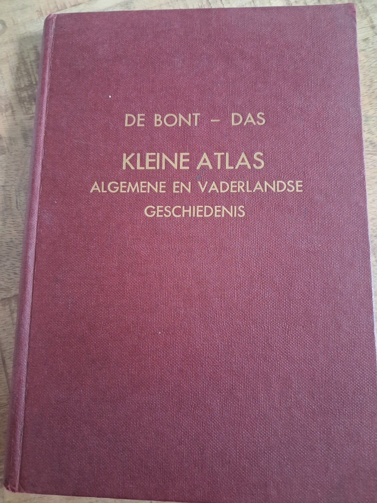 Schoolatlas: Europa van Romeinse tijd t/m WO2 & koloniën, Gelezen, Overige atlassen, A.L. de Bont, Dr. G. Das, Ophalen of Verzenden