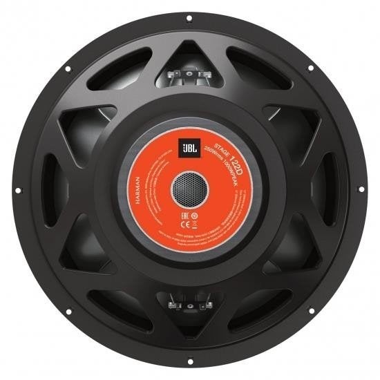 2-ohm JBL STAGE 122D met 250Watt RMS en 1000 Watt Max, ., Nieuw, Ophalen of Verzenden, .