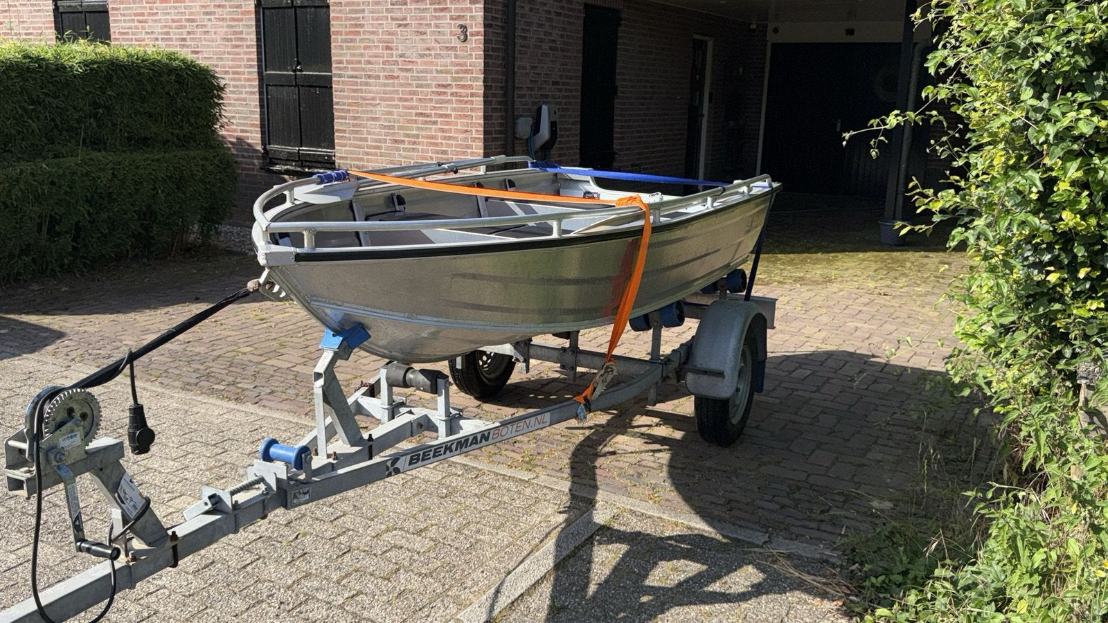 Qwest B301, Watersport en Boten, Boottrailers, Ophalen, Zo goed als nieuw, Minder dan 6 meter, Overige typen