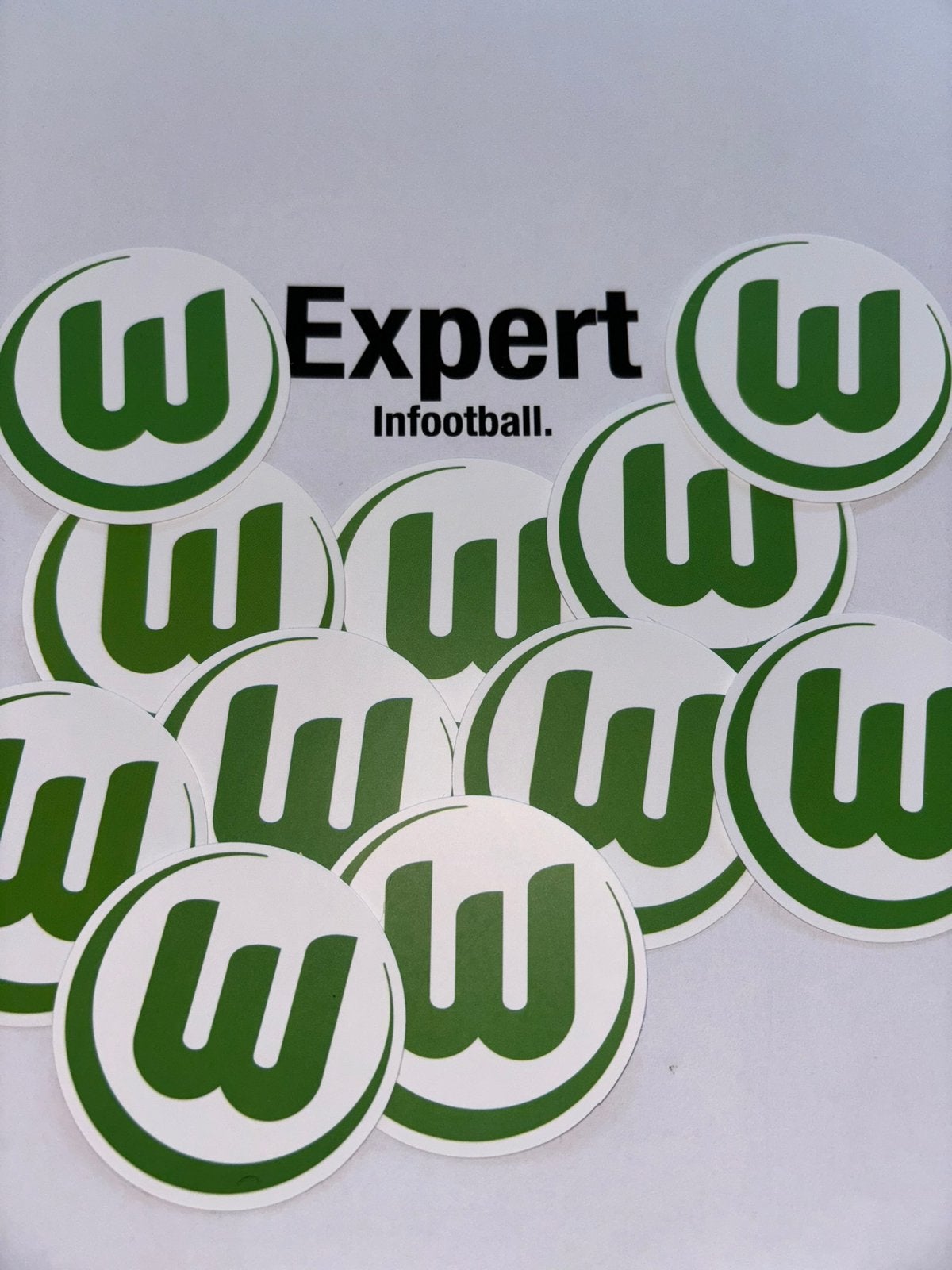 VFL Wolfsburg voetbal logo sticker, Verzamelen, Ophalen of Verzenden, Nieuw, Buitenlandse clubs, Poster, Plaatje of Sticker