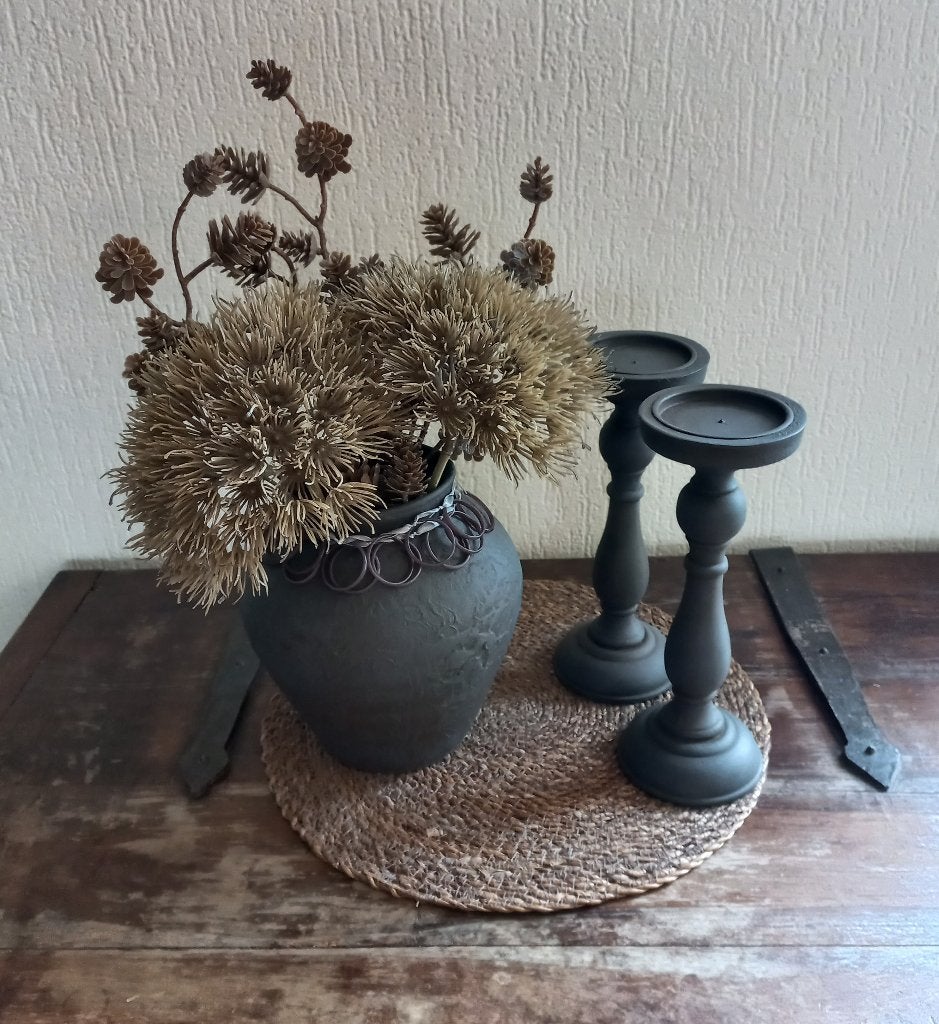 stoere SET in BETONLOOK met BERENKLAUW & TAKKEN, Nieuw, Ophalen of Verzenden, Landelijk, Bruin
