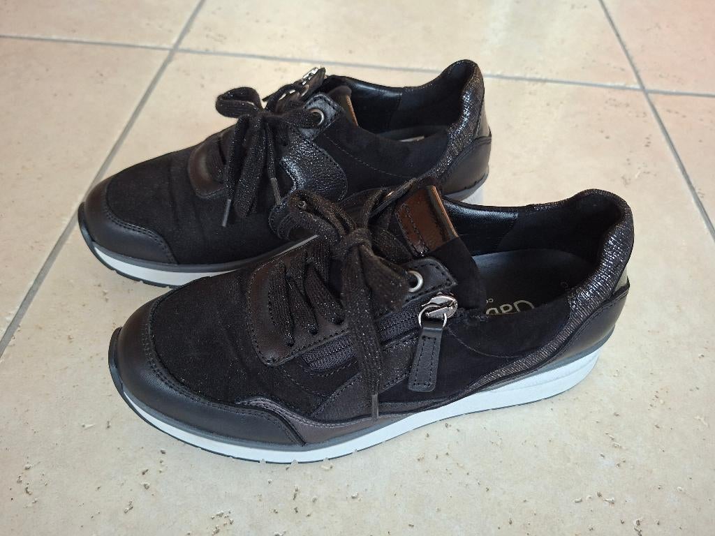 Gabor sneakers zwart maat 4,5 breedte K - zgan, Kleding | Dames, Schoenen, Zwart, Gabor, Ophalen of Verzenden, Sneakers of Gympen