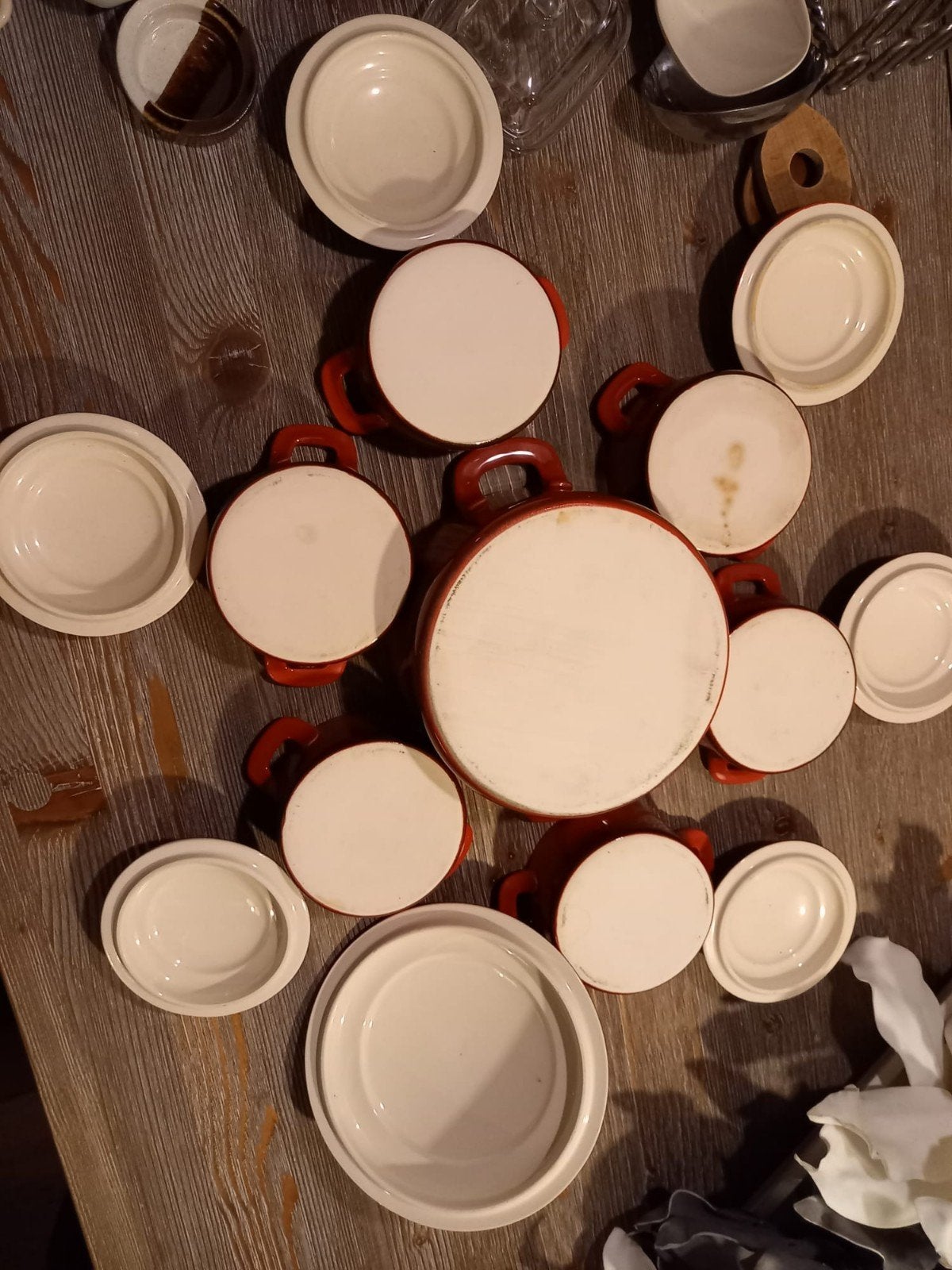 Leuk setje stoofpotjes voor de feestdagen, Met deksel, Ophalen, Gebruikt, Braadpan