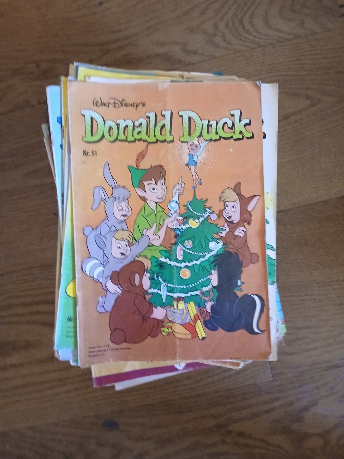 Grote stapel Donald Ducks uit verschillende jaren., Gelezen, Europa, Ophalen of Verzenden, Meerdere comics
