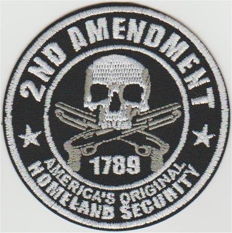 Second Amendment patch embleem, Verzenden, Nieuw, Shirt