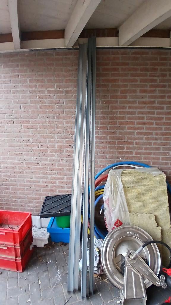 Metalstud U-45 en C-45 profielen, 2500 mm lang, Ophalen, Nieuw, IJzer