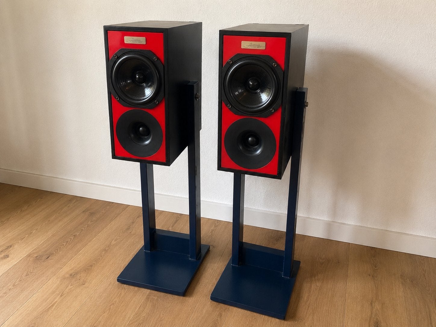 Acapella Fidelio speakers incl. stands, Stereo speakers, Gebruikt, Geschikt voor surround/home cinema, Ophalen