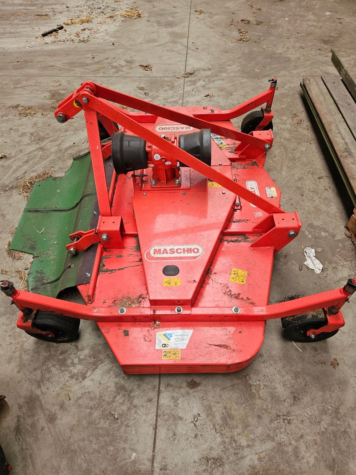 Maschio Jolly front- en achtermaaier 180cm, Ophalen, Overige, Werkplaats, Gebouw of Erf