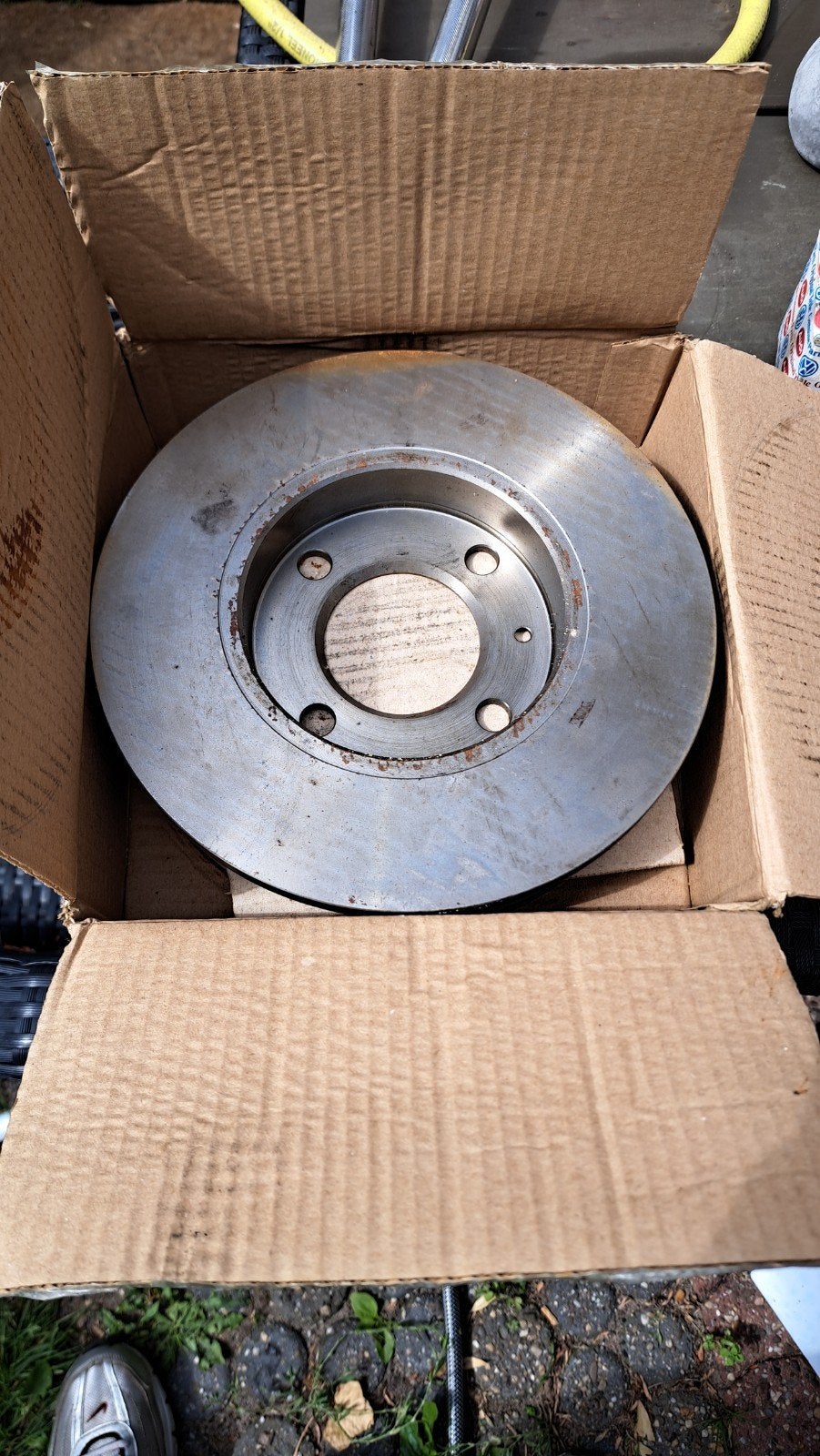 VW golf 2 Remblokken en Remschijf en schoenen. - Nieuw in do, Ophalen, Nieuw, Audi