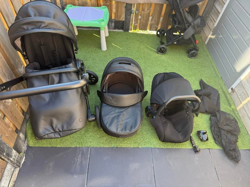 Multifunctionele 3-in-1 Anex-E Kinderwagen met Complete Set, Overige merken, Gebruikt, Ophalen of Verzenden, Combiwagen