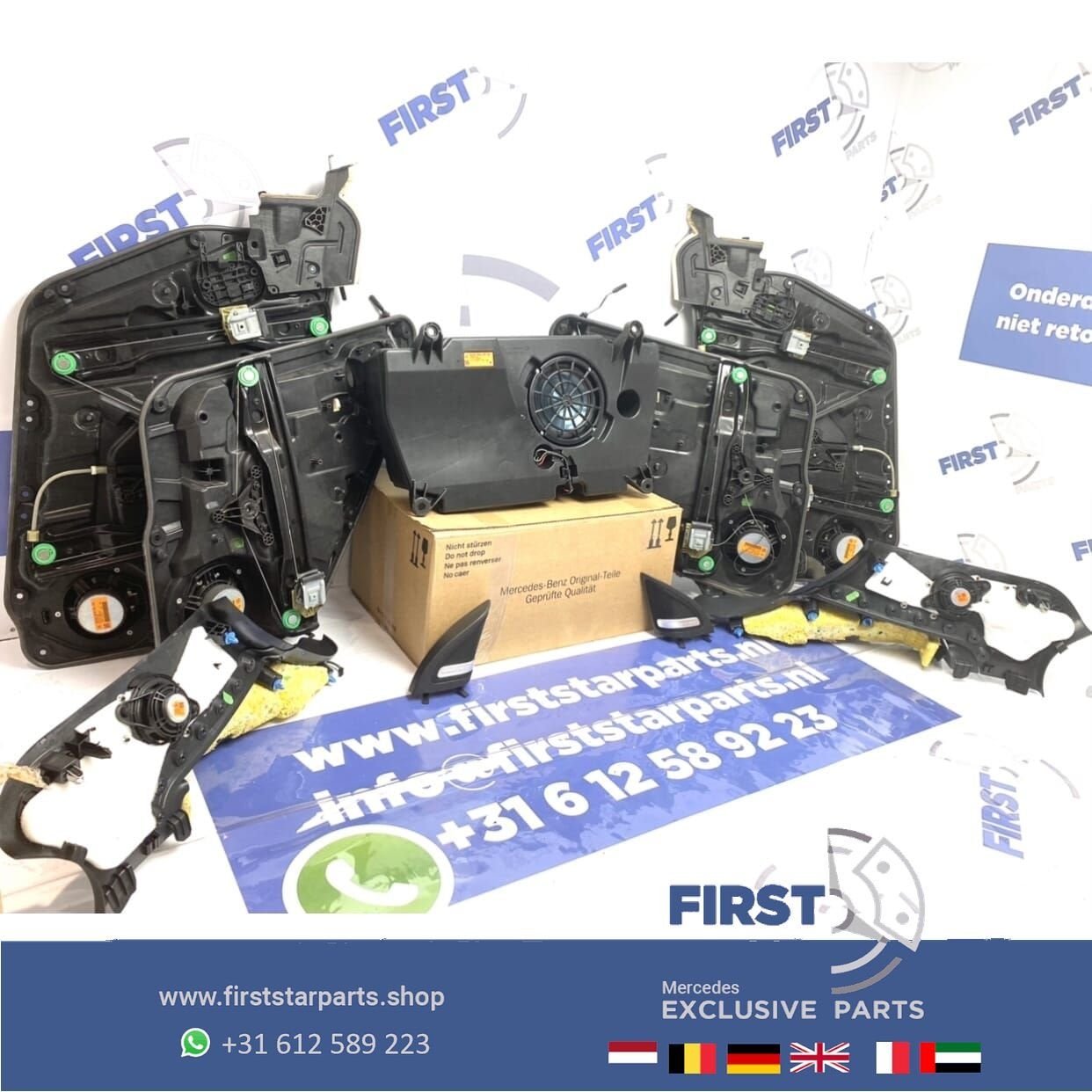 45 AMG HARMAN KARDON LUIDSPREKER SET origineel Mercedes W176, Ophalen of Verzenden, -, -, -