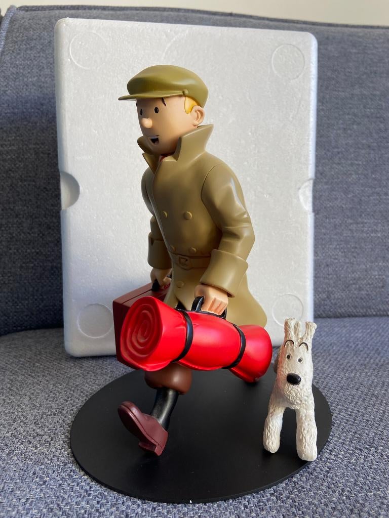 Kuifje Tintin "Ils arrivent" 46948 uit 2017 moulinsart, Ophalen of Verzenden, Kuifje, Nieuw, Beeldje of Figuurtje